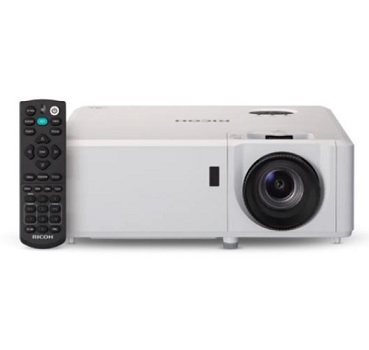מקרן לייזר ריקו Ricoh PJ WXL5860 Standard Projector DLP Laser 4700lm WXGA Impress Audiences with Cost-Effective Laser Projection